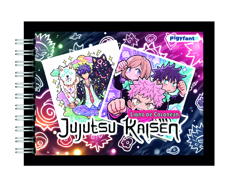 Libro para Colorear Jujutsu Kaisen 7