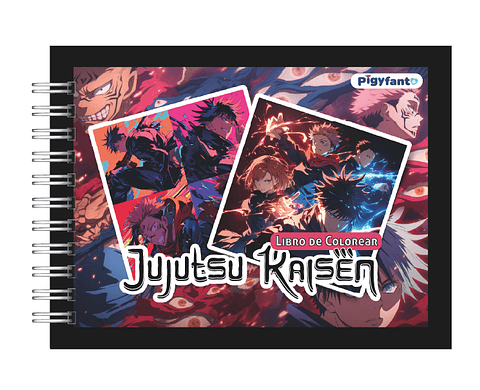 Libro para Colorear Jujutsu Kaisen