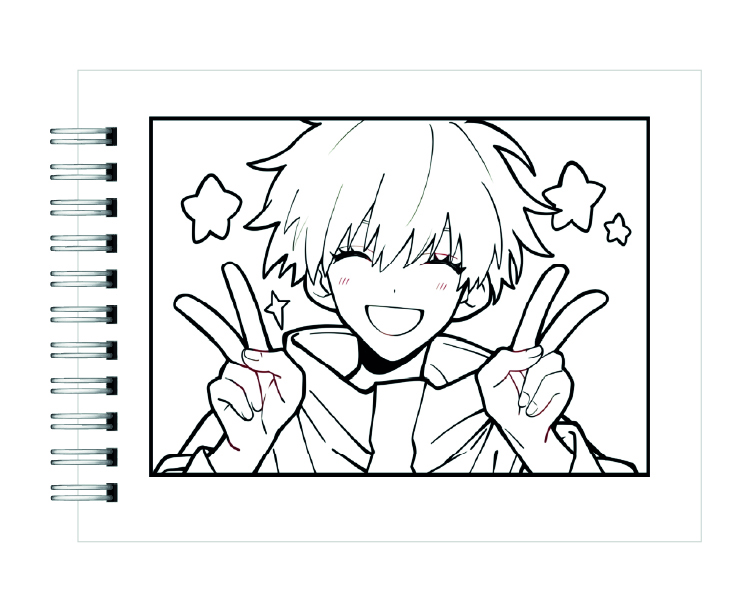 Libro para Colorear Jujutsu Kaisen 4