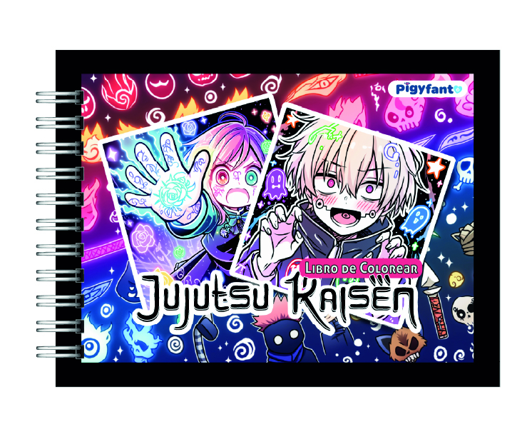 Libro para Colorear Jujutsu Kaisen 5