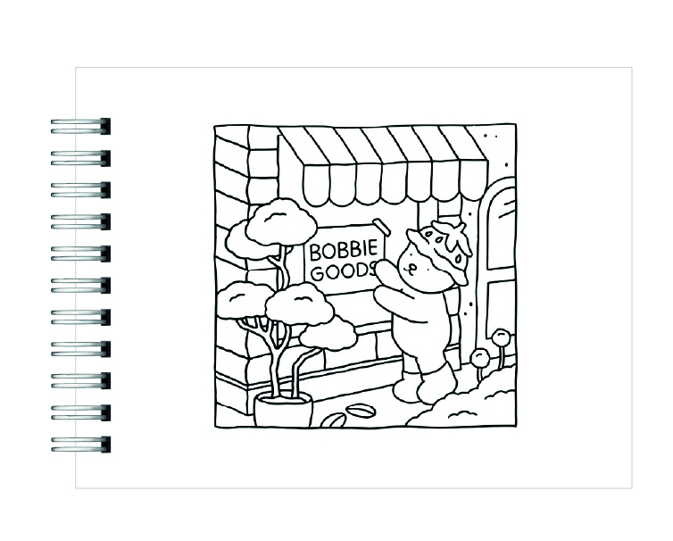 Libro para Colorear Bobbie Goods 3