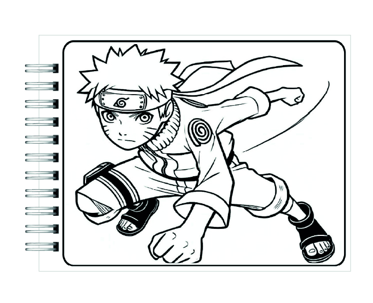 Libro para Colorear Naruto 5