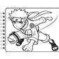 Libro para Colorear Naruto - Miniatura 5