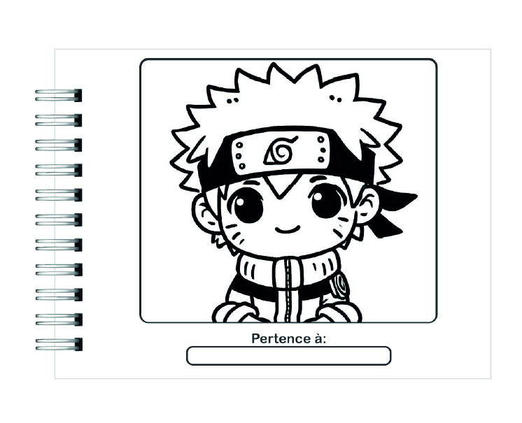 Libro para Colorear Naruto 2