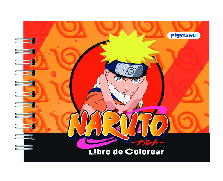 Libro para Colorear Naruto 1
