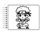 Libro para Colorear Naruto - Miniatura 4