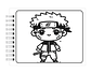 Libro para Colorear Naruto - Miniatura 3