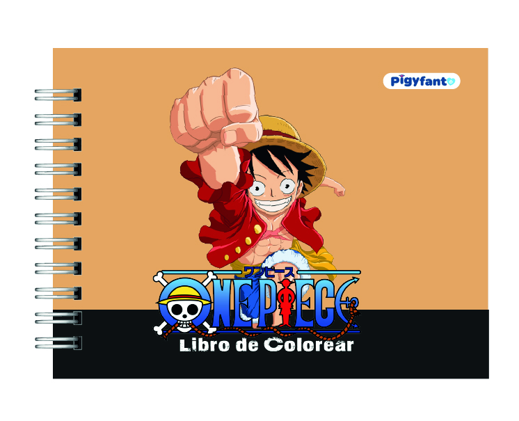 Libro para Colorear One Piece  7