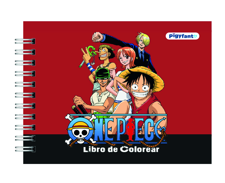 Libro para Colorear One Piece  1