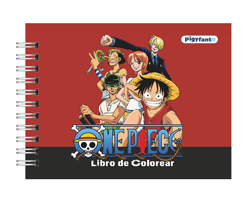 Libro para Colorear One Piece 