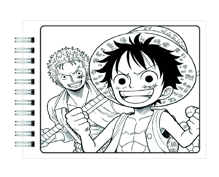 Libro para Colorear One Piece  6