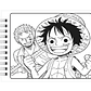 Libro para Colorear One Piece  - Miniatura 6