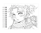Libro para Colorear Demon Slayer - Miniatura 2