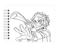 Libro para Colorear Demon Slayer - Miniatura 3