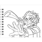 Libro para Colorear Demon Slayer - Miniatura 3