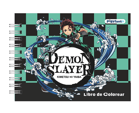 Libro para Colorear Demon Slayer