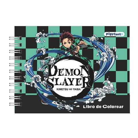 Libro para Colorear Demon Slayer