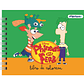Libro para Colorear Phineas y Ferb - Miniatura 1