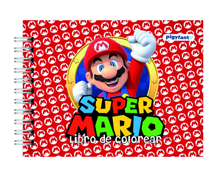Libro para Colorear Mario Bross 1