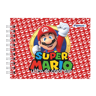 Libro para Colorear Mario Bross