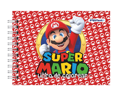 Libro para Colorear Mario Bross