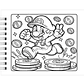 Libro para Colorear Mario Bross - Miniatura 5