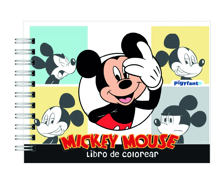 Libro para Colorear Mickey Mouse 1