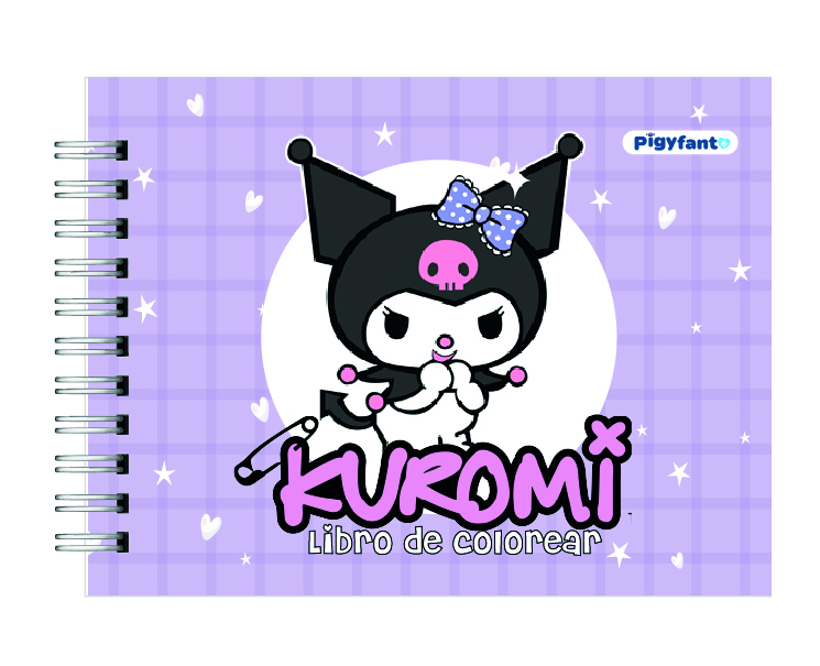 Libro para Colorear Kuromi 1