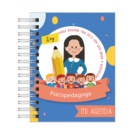 Agenda Psicopedagoga – Agenda personalizable Día del Profesor Pigyfante
