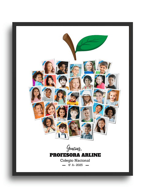 Cuadro para Profesores Personalizado