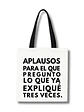 Totebag Sarcástico Edición Profesores - Miniatura 4