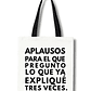 Totebag Sarcástico Edición Profesores - Miniatura 4