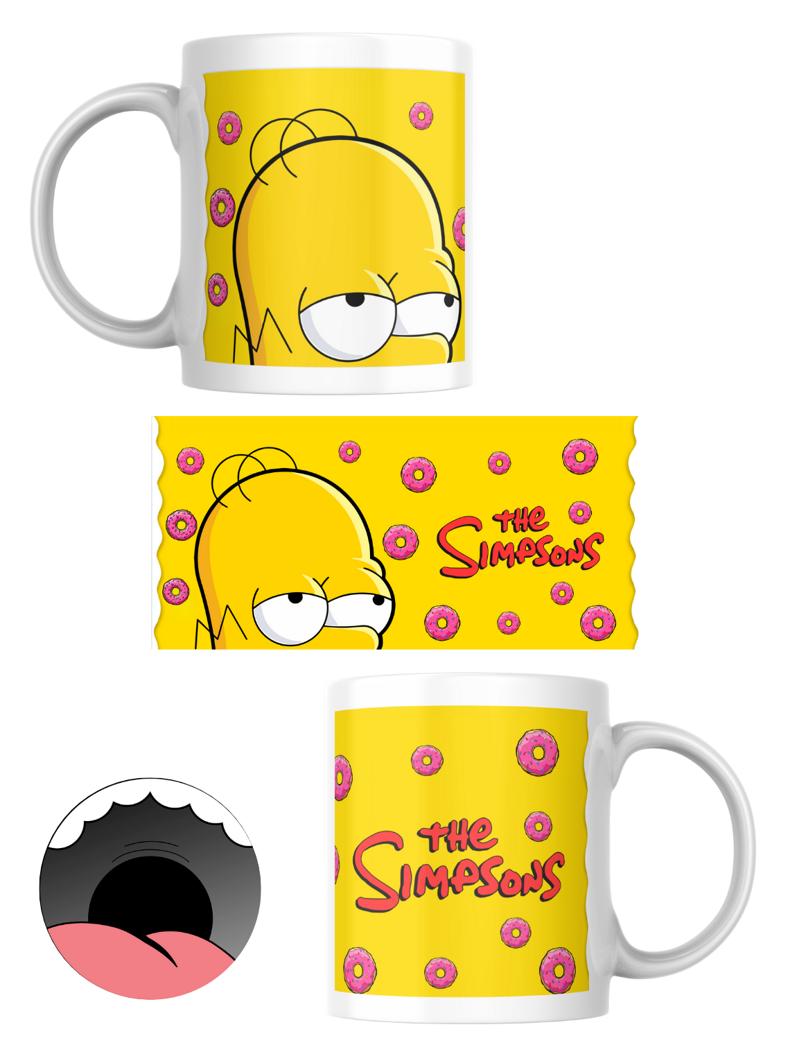 Tazas Edición Los Simpson 3