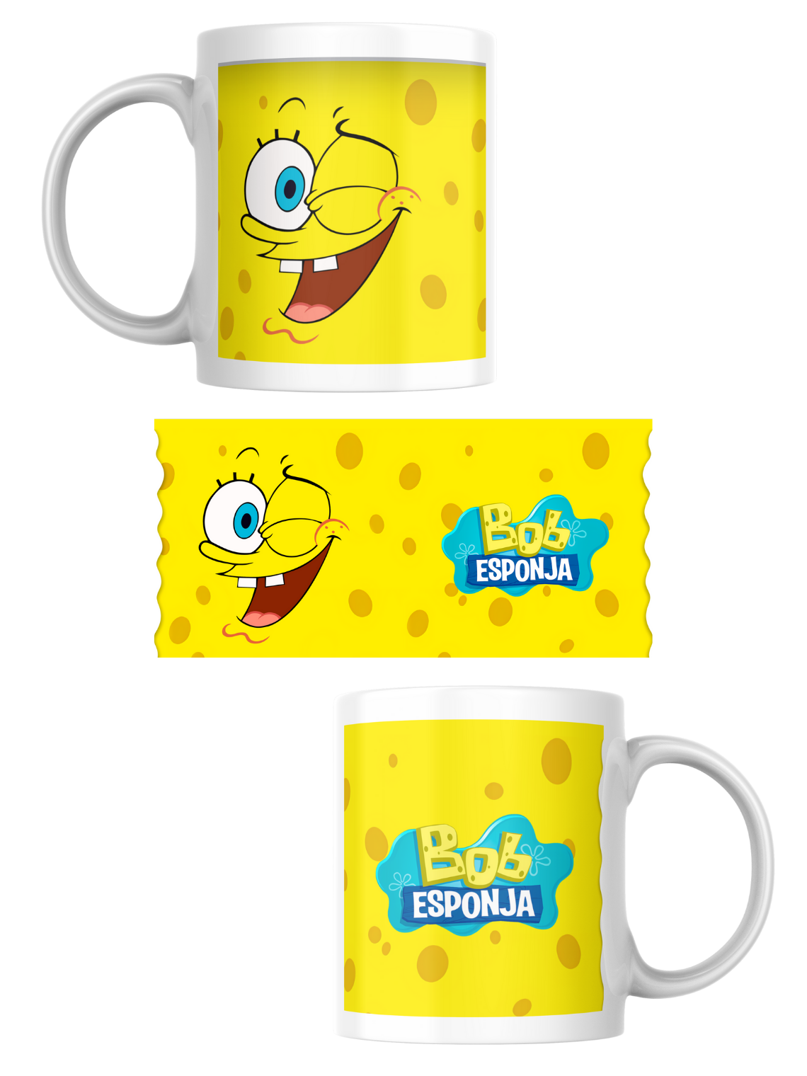 Tazas Edición Bob Esponja 2