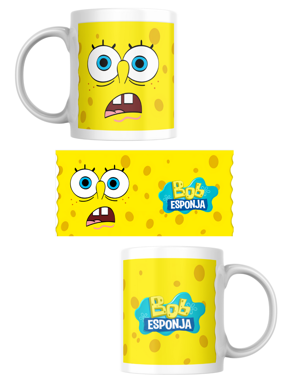 Tazas Edición Bob Esponja 4