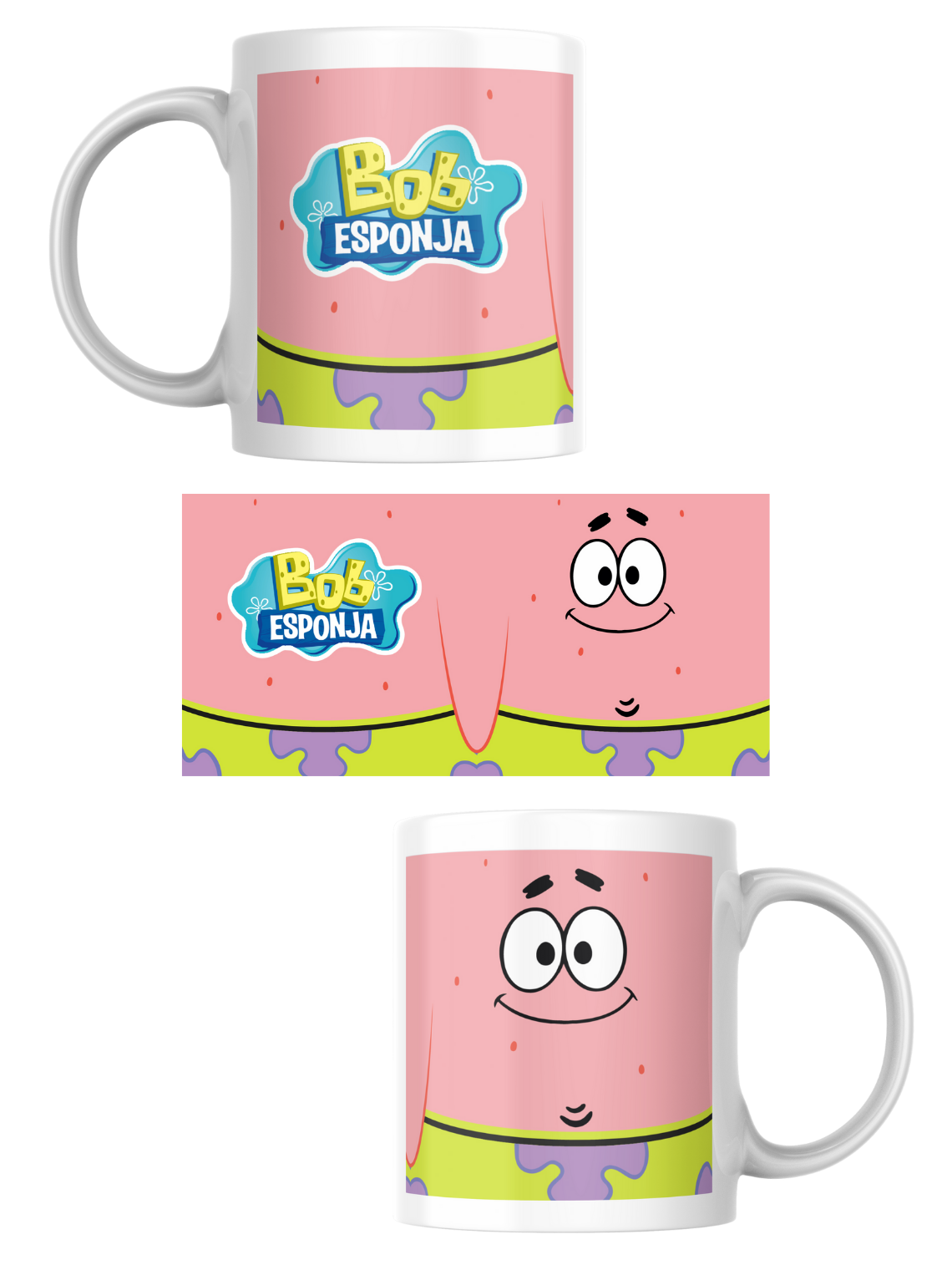 Tazas Edición Bob Esponja 6