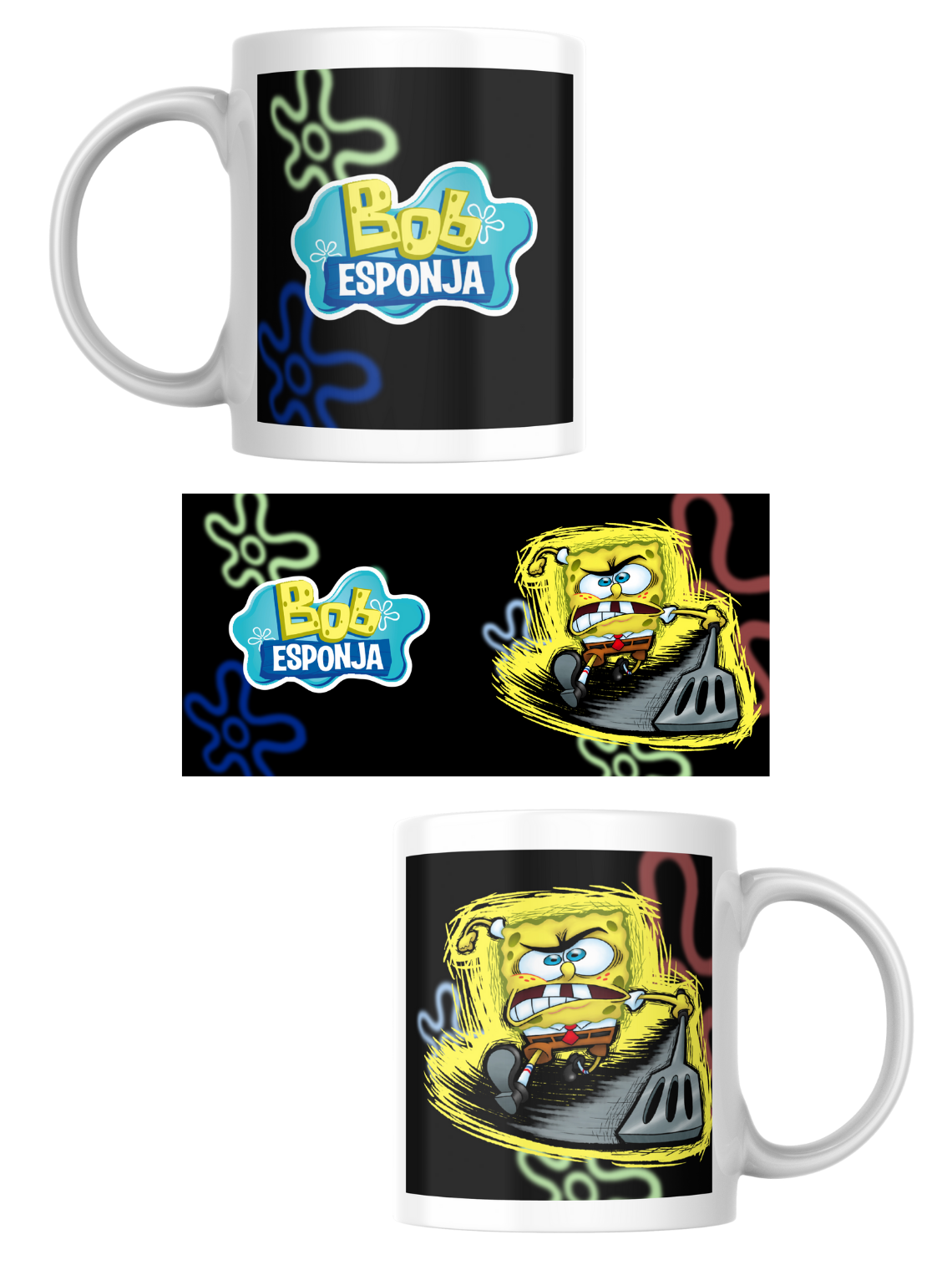 Tazas Edición Bob Esponja 7