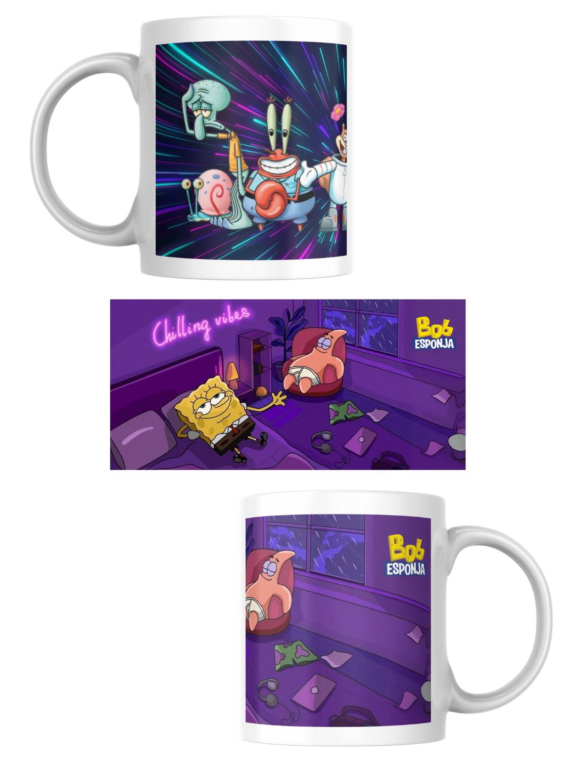 Tazas Edición Bob Esponja 9