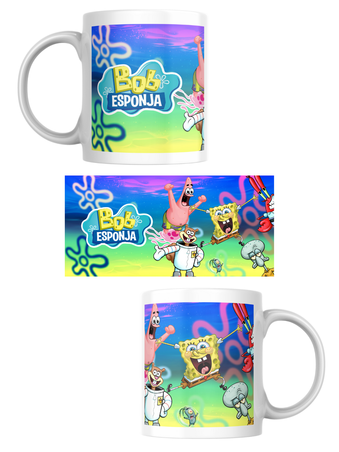 Tazas Edición Bob Esponja 10