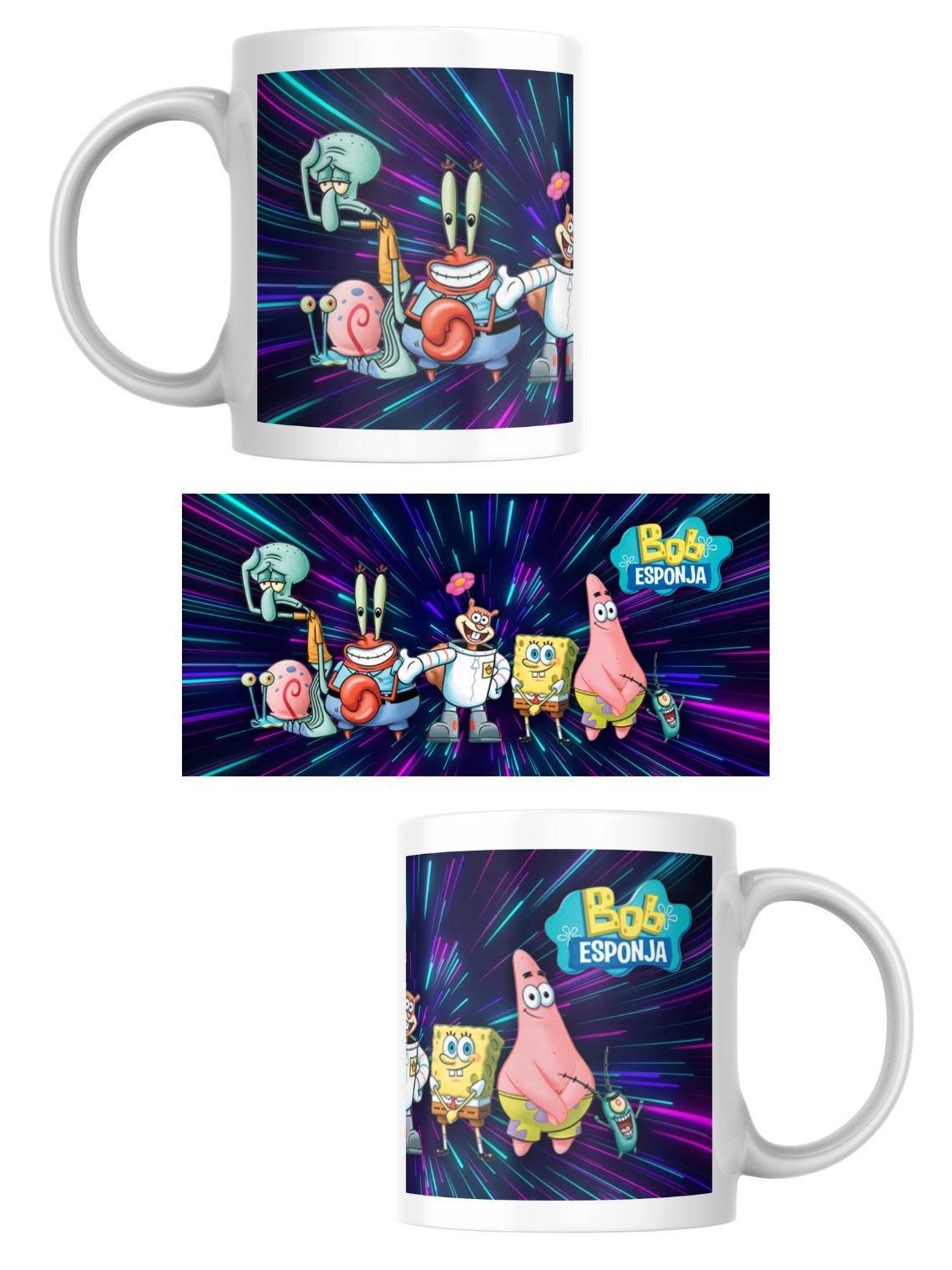 Tazas Edición Bob Esponja 11