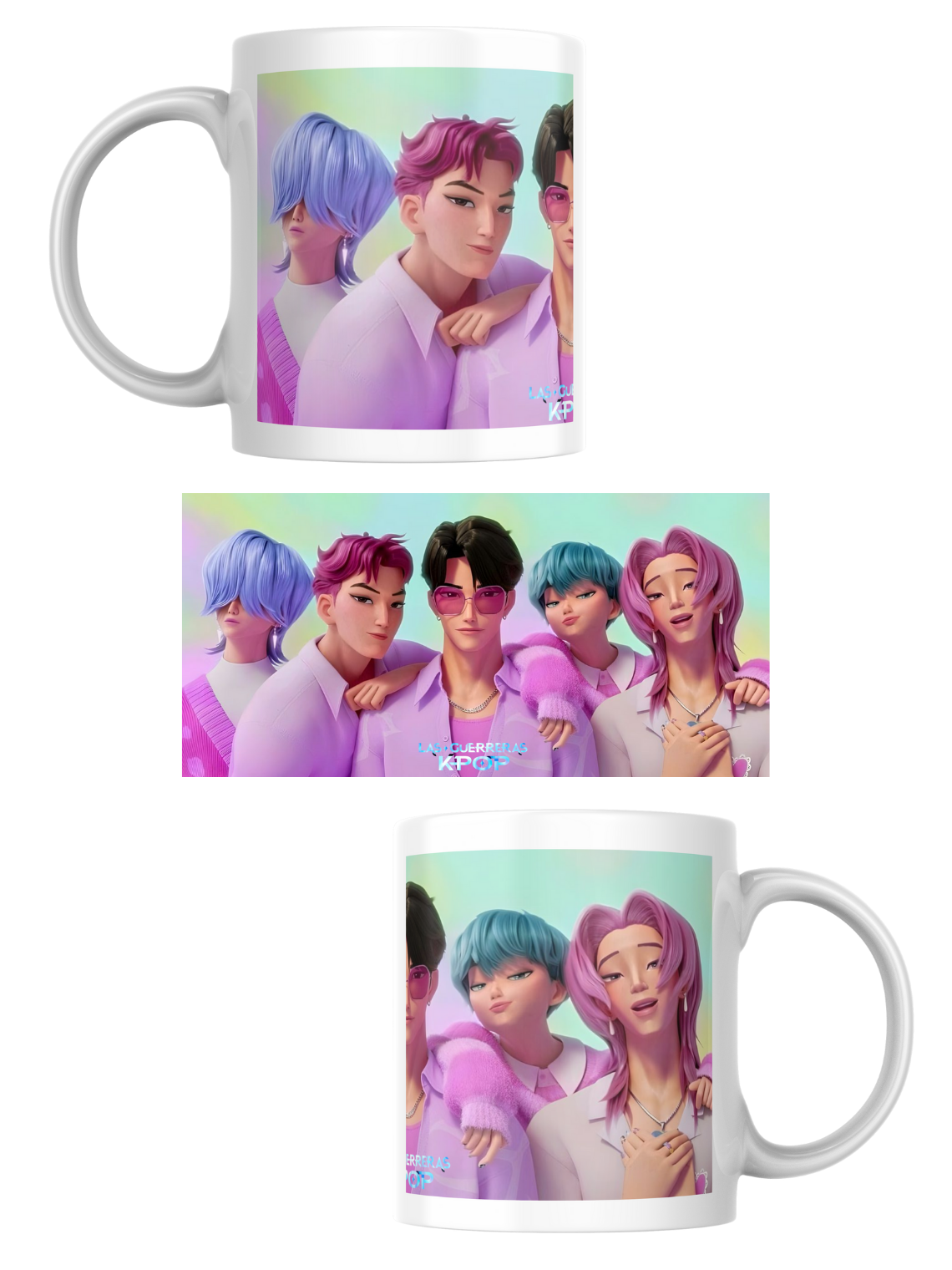 Tazas Edición Las Guerreras K-Pop 7
