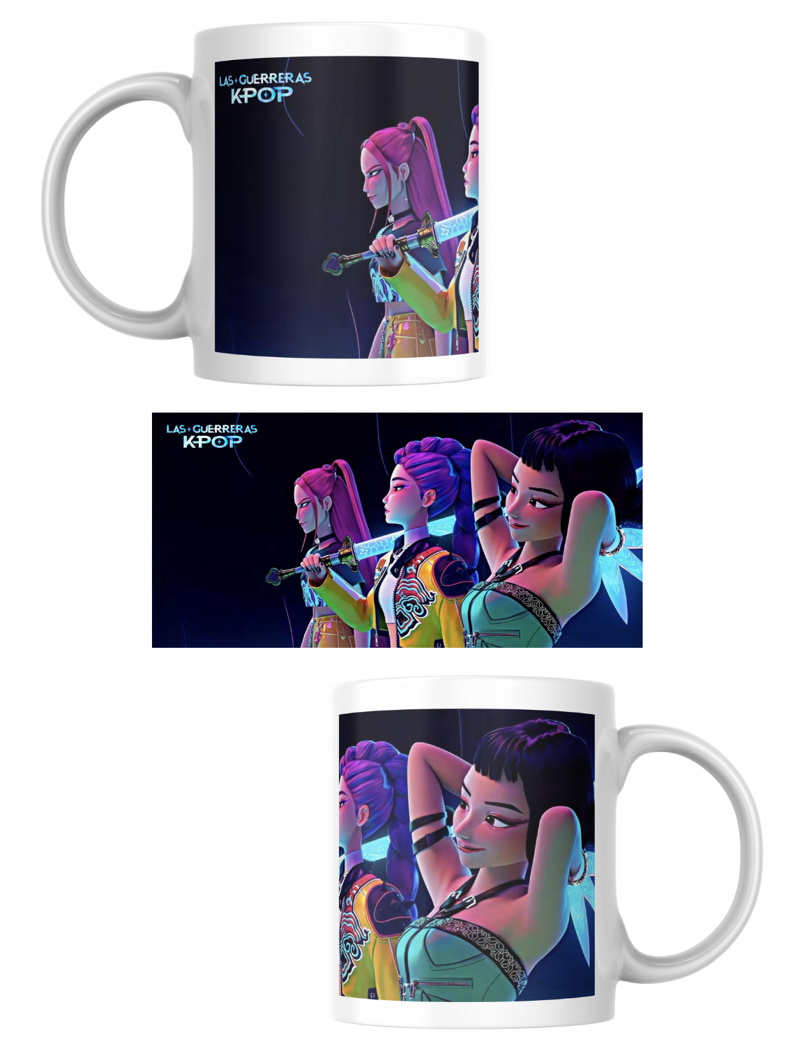 Tazas Edición Las Guerreras K-Pop 9