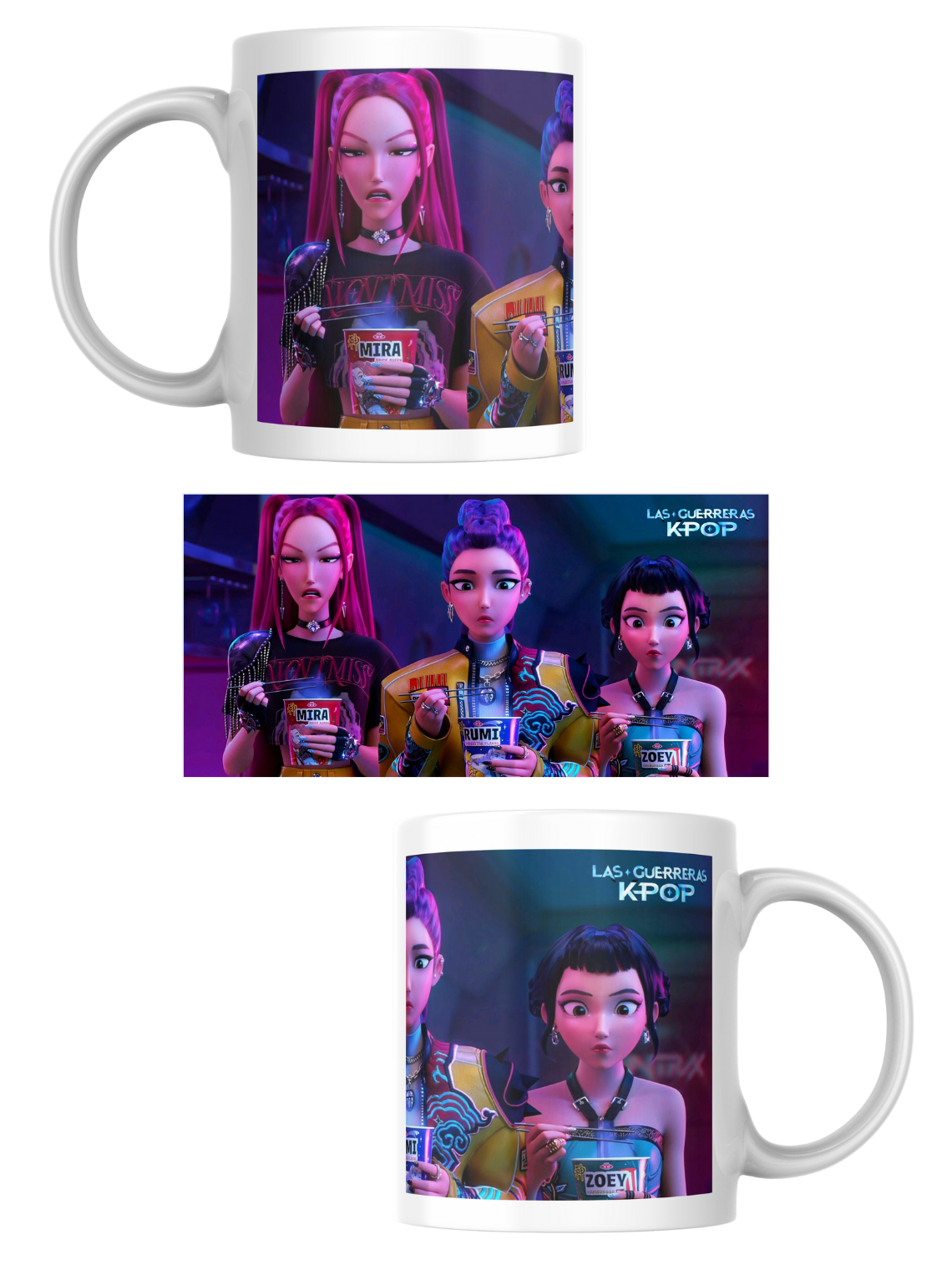 Tazas Edición Las Guerreras K-Pop 3