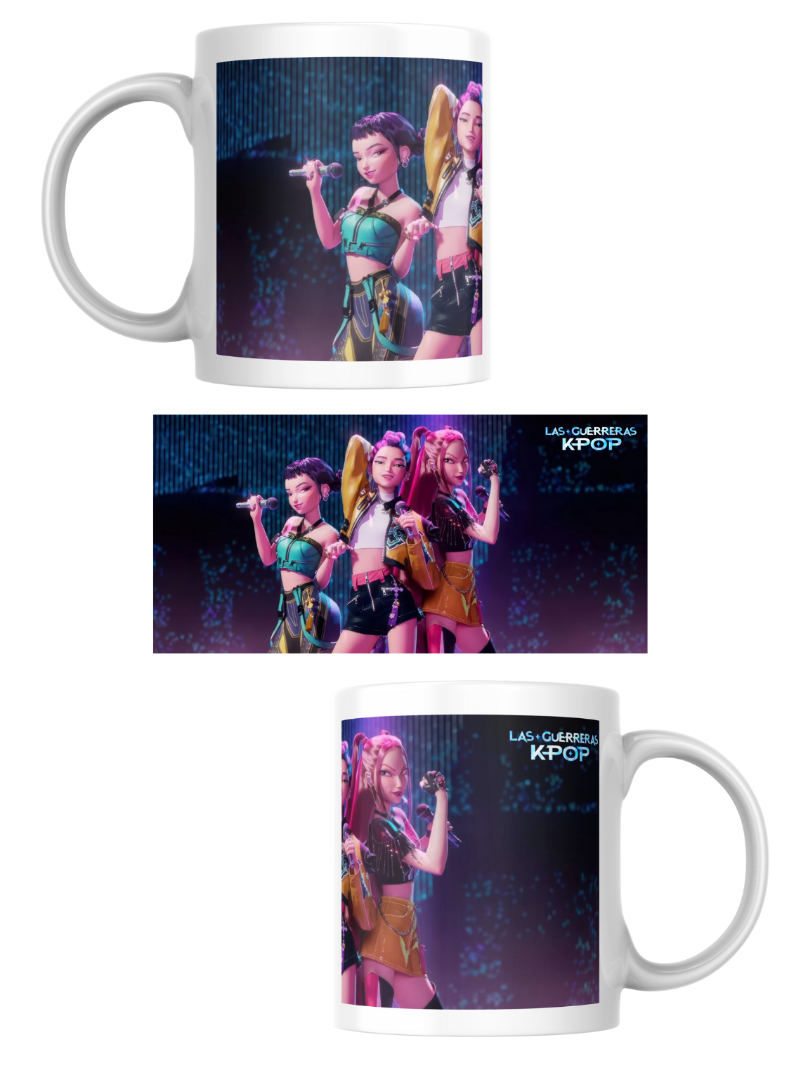 Tazas Edición Las Guerreras K-Pop 4