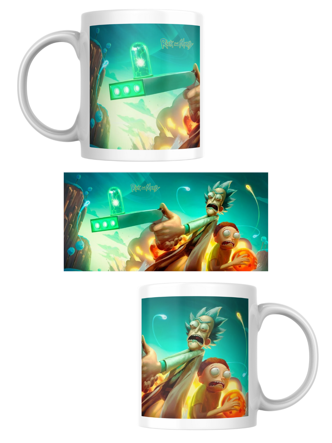 Tazas Edición  Rick and Morty 4