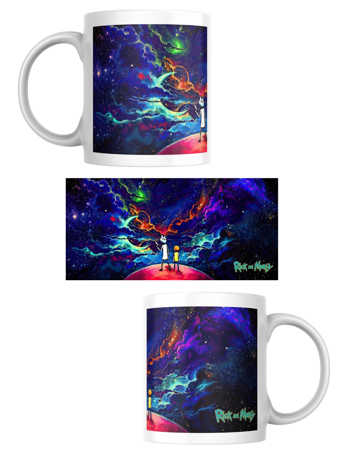 Tazas Edición  Rick and Morty 5