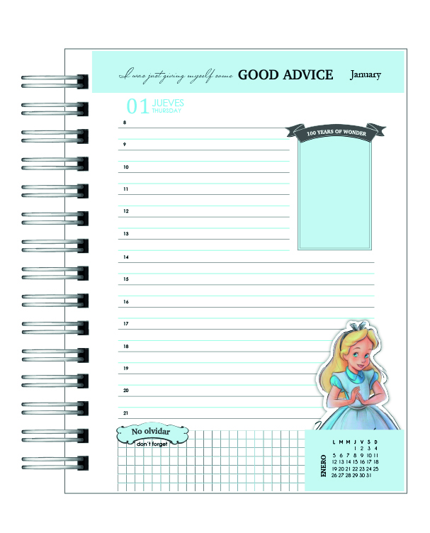 Agenda 100 años Disney 2026 Diaria 11