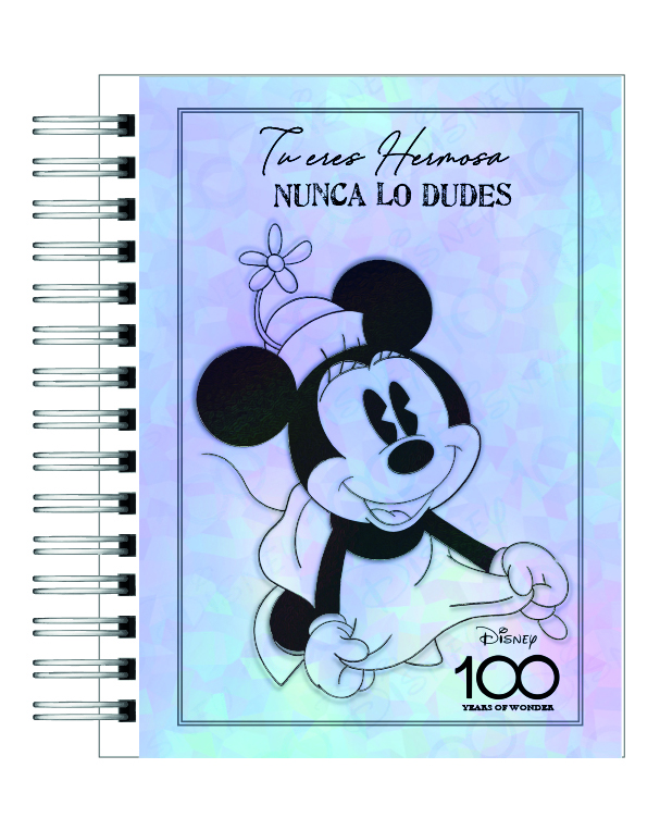 Agenda 100 años disney minnie 2026 6