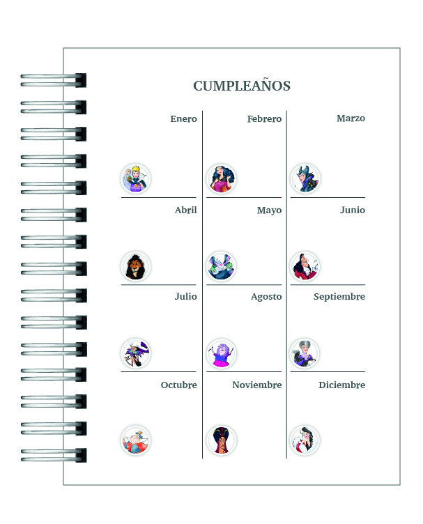 Agenda Disney Villanas 2026 5