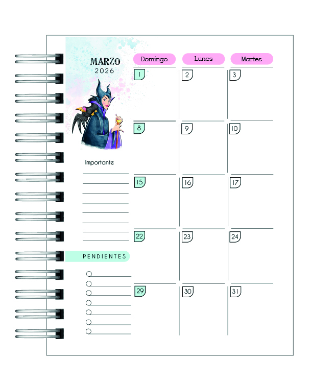 Agenda Disney Villanas 2026 10